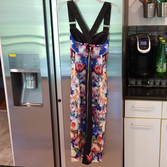 💕TED BAKER💕 Floral Bodycon Midi Dress NWT - Picture 8 of 8